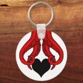 Cthulhu houdt mijn donkere hartkeychain tegen sleutelhanger (Voorkant)