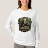 Cthulhu Ik lees boeken Ik drink koffie Ik weet din T-shirt (Voorkant)