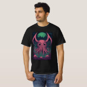 Cthulhu Illusie van Horror Madness - Gevleugeld Be T-shirt (Voorkant volledig)