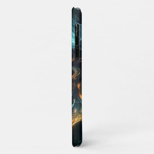 Cthulhu iPhone-case van Lovecraft Case-Mate iPhone Case (Achterkant/links)