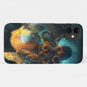 Cthulhu iPhone-case van Lovecraft Case-Mate iPhone Case (Achterkant (horizontaal))