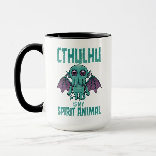 Cthulhu Is Mijn Geestdier Mok (Links)