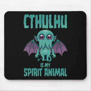 Cthulhu Is Mijn Geestdier Muismat