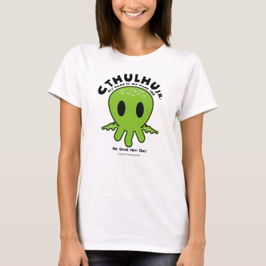 Cthulhu Jr - Het is ook mijn naam! T-shirt (Voorkant)