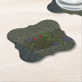 Cthulhu Kartonnen Onderzetters (Gekanteld)