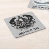 Cthulhu Kartonnen Onderzetters (Schuin)