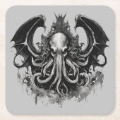 Cthulhu Kartonnen Onderzetters (Voorkant)