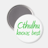 Cthulhu kent beste magneet (Voorkant / Achterkant)