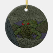 Cthulhu Keramisch Ornament (Voorkant)