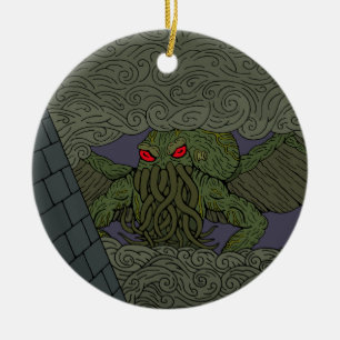 Cthulhu Keramisch Ornament
