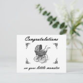 Cthulhu klein monster briefkaart (Staand voorkant)