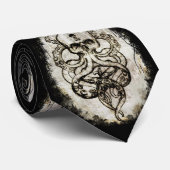 Cthulhu Kraken Halseband Stropdas (Opgerold)