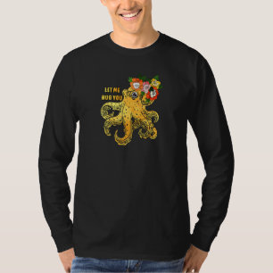 Cthulhu kraken of inktvis Laat me je octopus knuff T-shirt