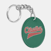 Cthulhu League Script -  Eldritch Lettering Sleutelhanger (Voorkant Links)