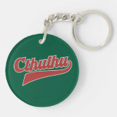 Cthulhu League Script -  Eldritch Lettering Sleutelhanger (Achterkant)