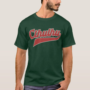Cthulhu League Script - Eldritch Lettering T-shirt