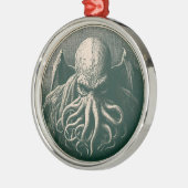 Cthulhu Lovecraft Horror Metalen Ornament (Links)
