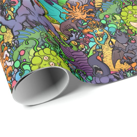 Cthulhu Lovecraft Mythos Chibi Bestiary Cadeaupapier (Rol Hoek)