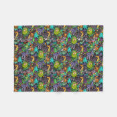 Cthulhu Lovecraft Mythos Chibi Bestiary Fleece Deken (Voorkant (Horizontaal))