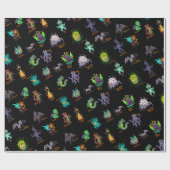 Cthulhu Lovecraft Mythos Chibi Bestiary II Cadeaupapier (Vlak)