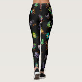 Cthulhu Lovecraft Mythos Chibi Bestiary II Leggings (Achterkant)