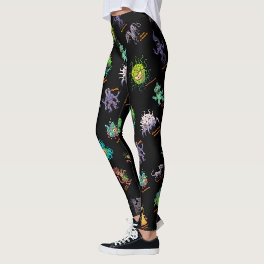 Cthulhu Lovecraft Mythos Chibi Bestiary II Leggings (Links)