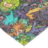 Cthulhu Lovecraft Mythos Chibi Bestiary Tafelkleed (Gekanteld)