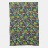 Cthulhu Lovecraft Mythos Chibi Bestiary Theedoek (Verticaal)