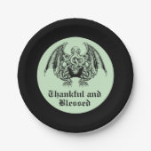 Cthulhu Lovecraft Papieren Bordje (Voorkant)