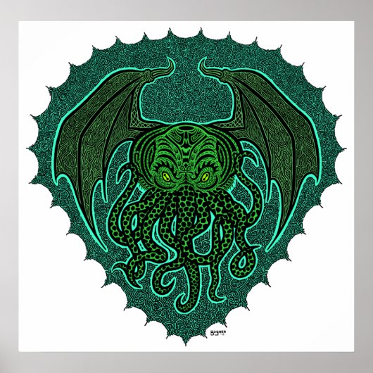 Cthulhu Madness Poster (Voorkant)