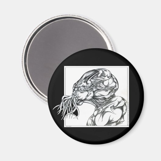 Cthulhu Magneet (Voorkant / Achterkant)
