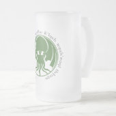 Cthulhu Matglas Bierpul (Voorkant rechts)