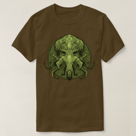 Cthulhu Medaillon T-shirt (Design voorkant)
