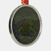 Cthulhu Metalen Ornament (Rechts)