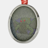 Cthulhu Metalen Ornament (Links)