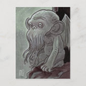 Cthulhu Monkey-Briefkaarten Briefkaart (Voorkant)