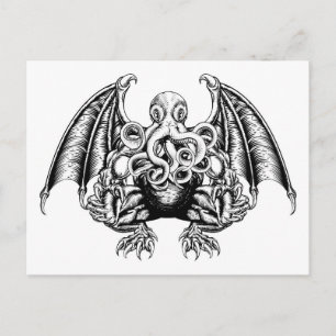 Cthulhu Monster Briefkaart