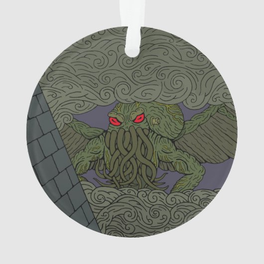 Cthulhu Ornament (achterkant)