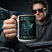 Cthulhu Oude Oproep Spam Mok Grappige Eldritch