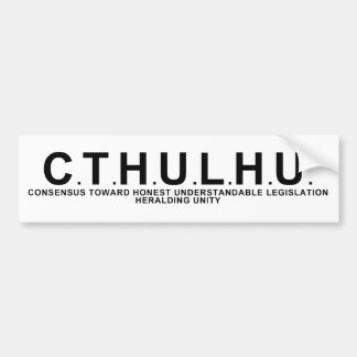 Cthulhu PAC Bumpersticker