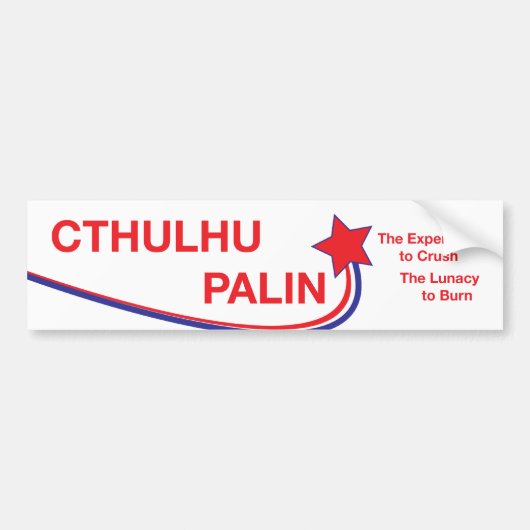 Cthulhu/Palin Campaign Sticker (Voorkant)