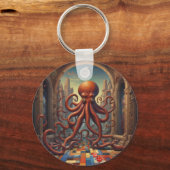 Cthulhu Paradijs Verloren Sleutelhanger (Voorkant)