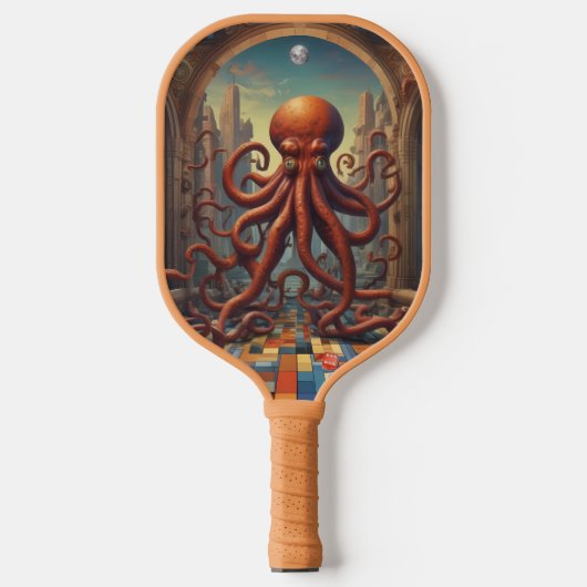 Cthulhu Paradise Lost Pickleball Paddle (Voorkant)