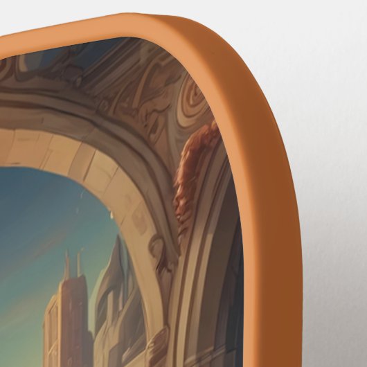 Cthulhu Paradise Lost Pickleball Paddle (Links Detail)