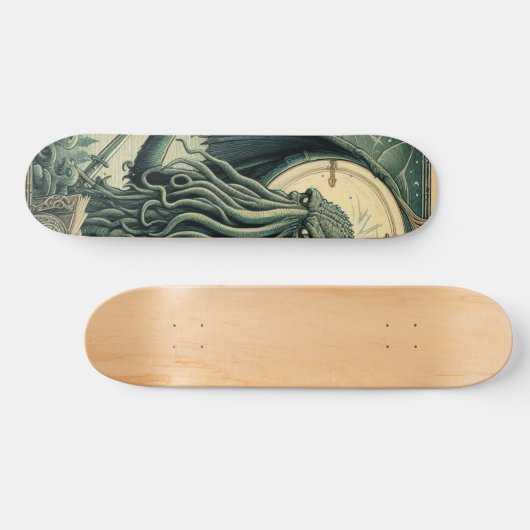 cthulhu persoonlijk skateboard (Horizontaal)