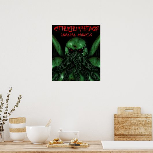 Cthulhu Poster (Keuken)