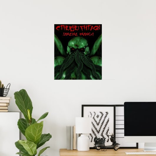 Cthulhu Poster (Thuiskantoor)