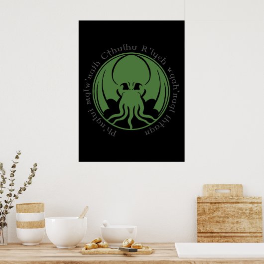 Cthulhu Poster (Keuken)