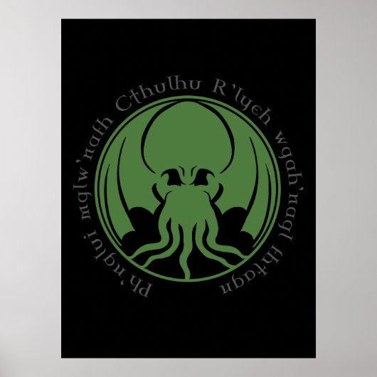 Cthulhu Poster (Voorkant)
