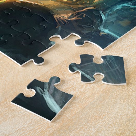 Cthulhu-puzzel van Lovecraft Legpuzzel (Zijkant)